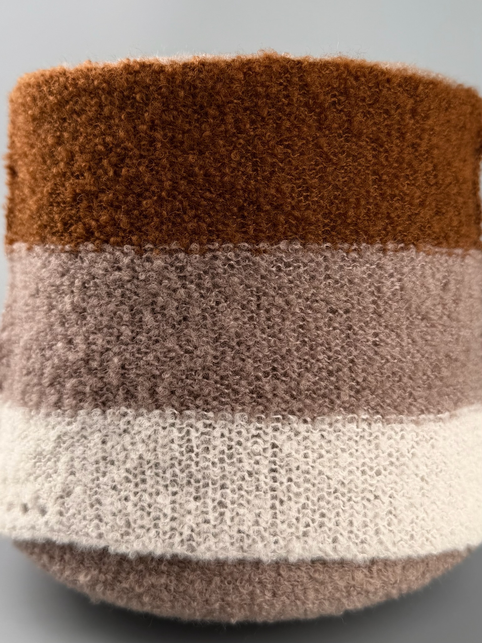 Zimpfer Wolle Selezione Art. Baby Yak Bouclerino Nm 1/10000 – Kaschmir Baby-Yak Garn col. Helltaupe foto 3